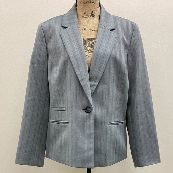 Le Suit Grey herringbone blazer - Picture 6 of 6